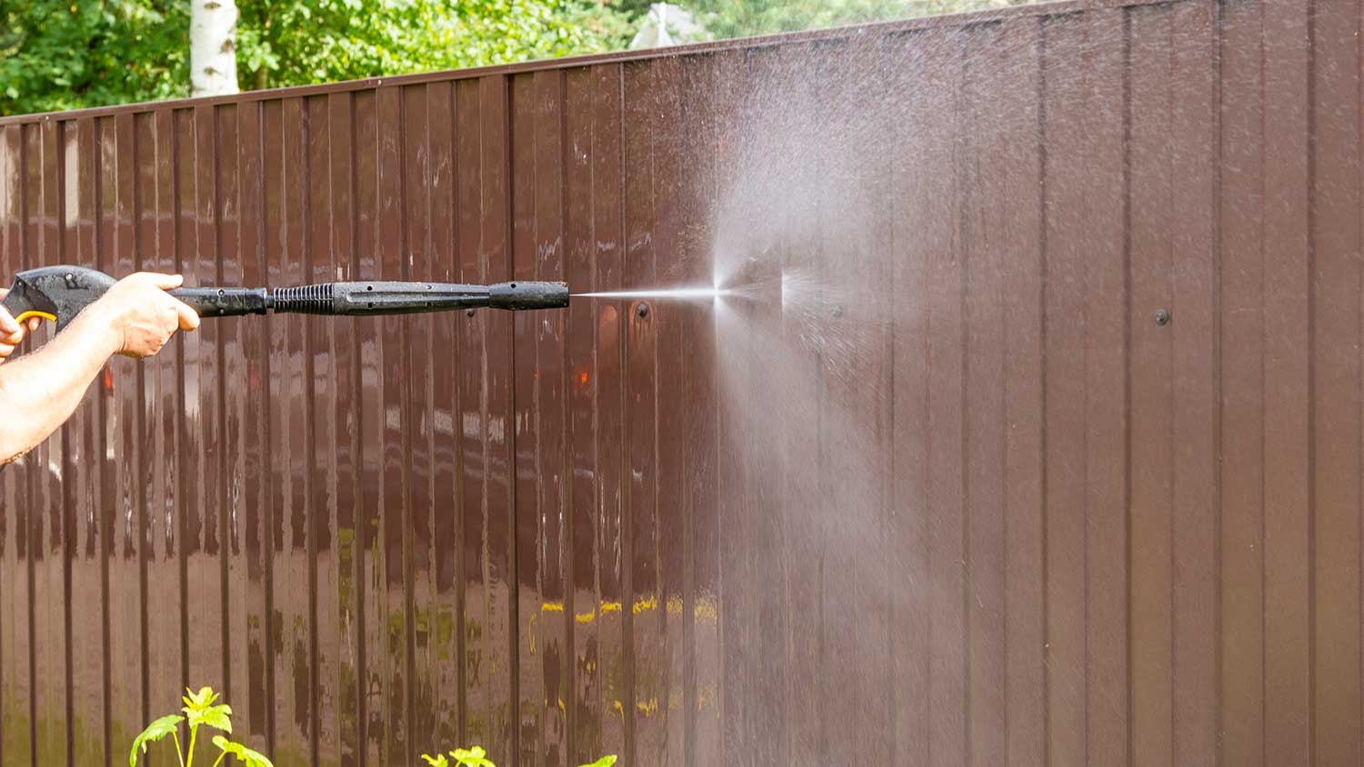 Fence & Wall Cleaning — example 2